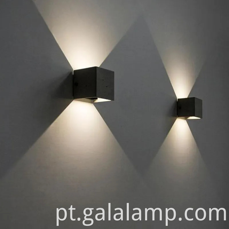 Moderno Nordic 6W à prova d'água LED LED LUZ